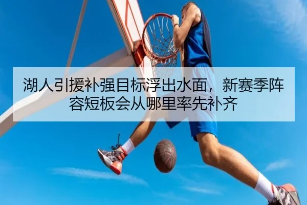 湖人引援补强目标浮出水面，新赛季阵容短板会从哪里率先补齐 | c7yule